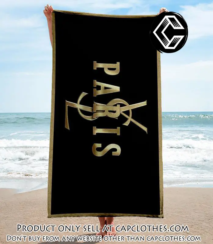 Yves saint laurent paris beach towel luxury brand hot trending summer  bt00303 cc5658937